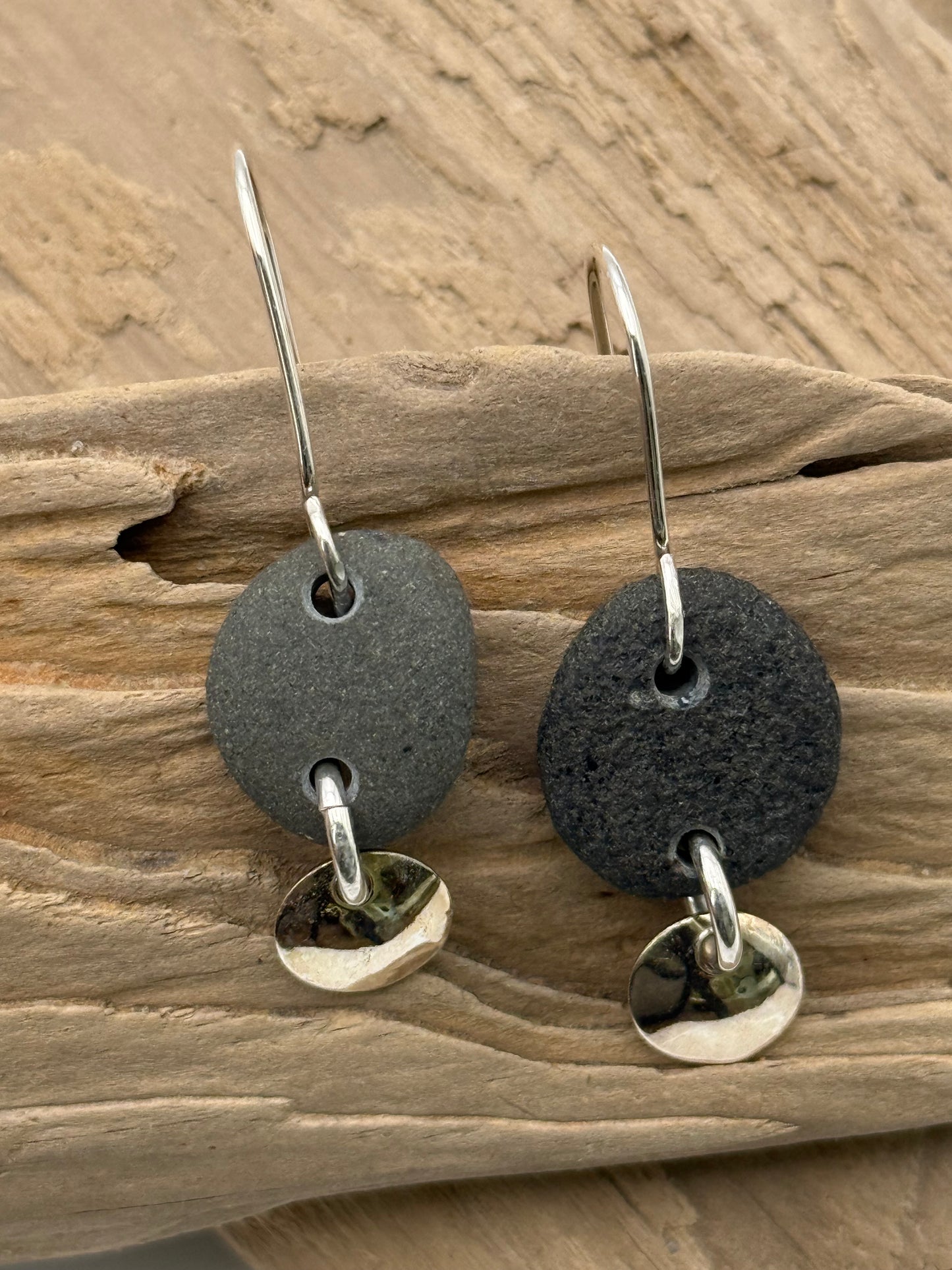 Beach Stone Earrings