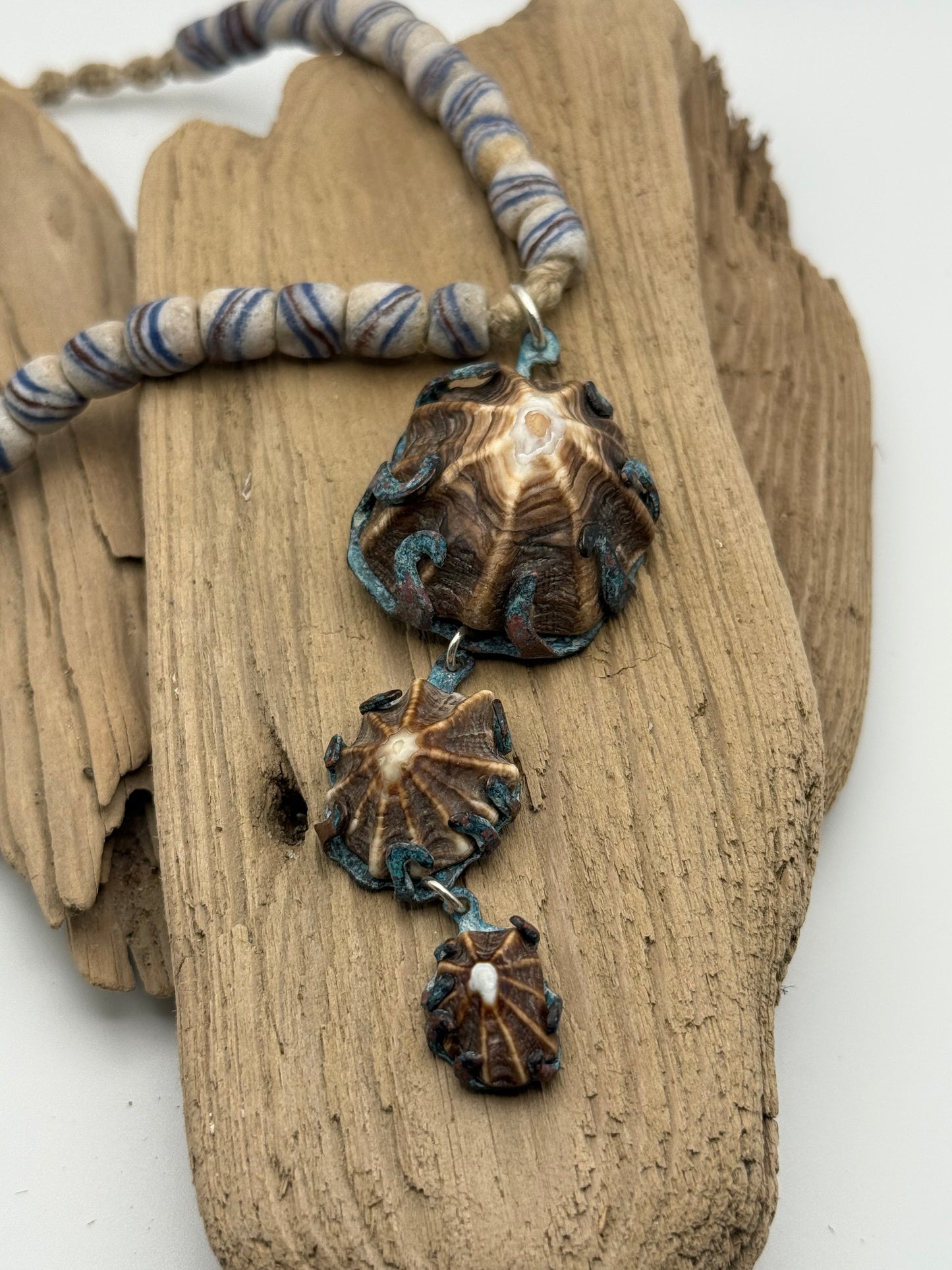 “Octopi” Limpit Shell Pendant