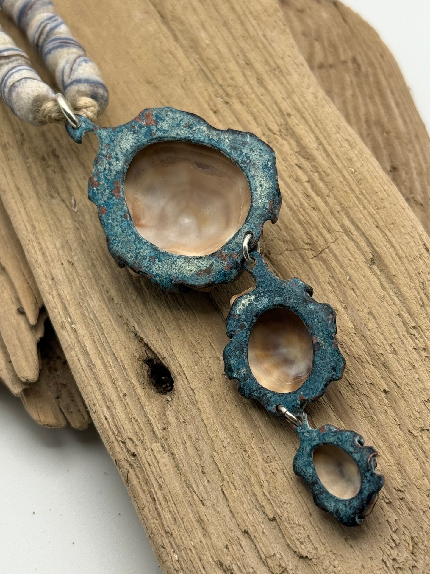 “Octopi” Limpit Shell Pendant