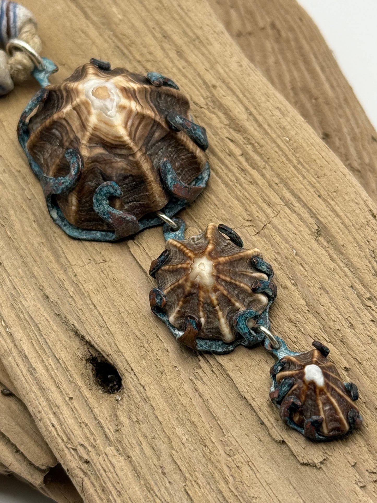 “Octopi” Limpit Shell Pendant