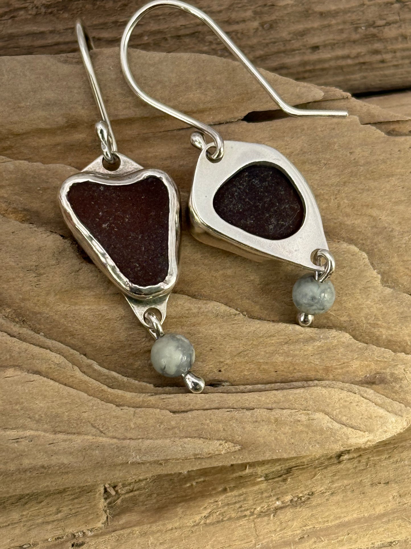 Sea Glass Earrings