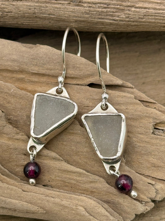 Sea Glass Earrings