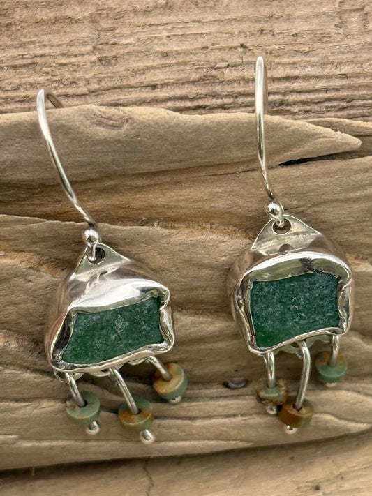 Sea Glass Earrings
