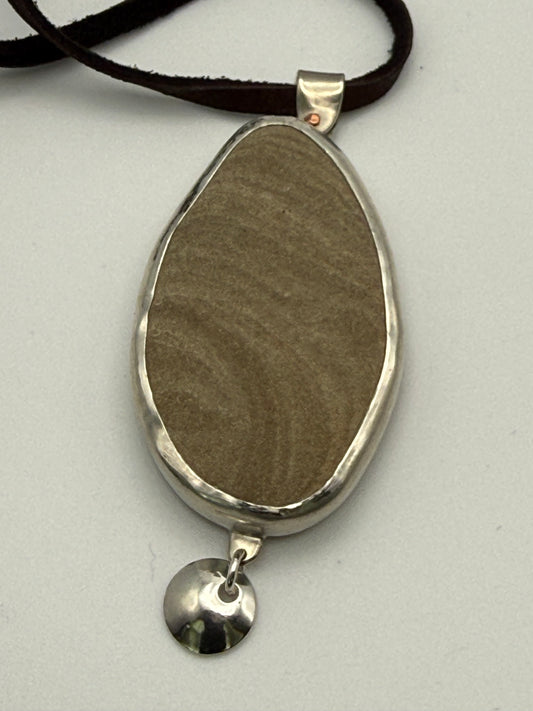 Beach Stone pendant